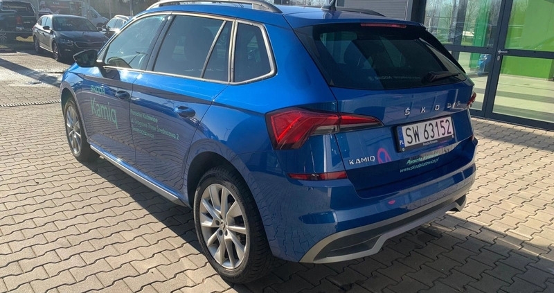 Skoda Kamiq cena 114900 przebieg: 21959, rok produkcji 2023 z Przedbórz małe 46